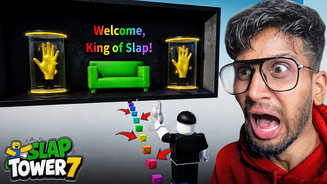 ROBLOX: Beating Slap Tower 7 Like a PRO