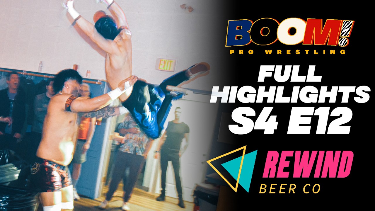 Twin Fang 2026 Highlights π₯ BOOM! Pro Wrestling background