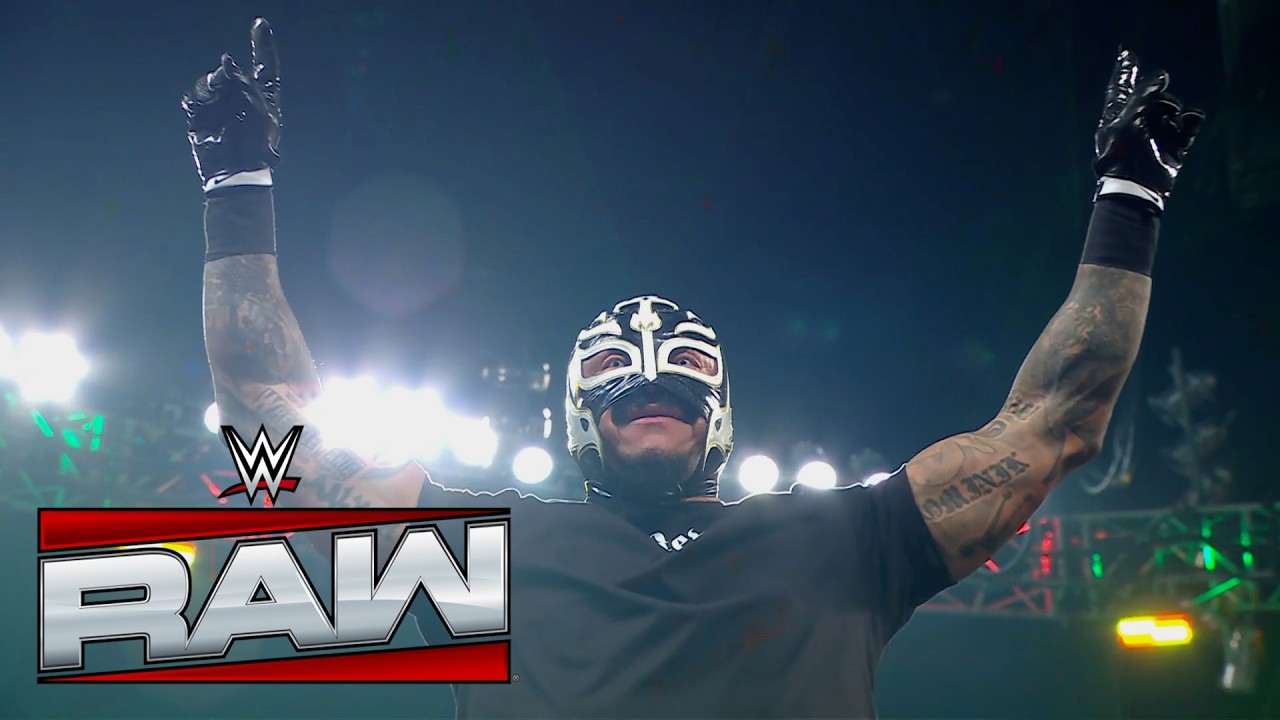 Rey Mysterio Entrance: WWE Raw, May 25, 2026 background