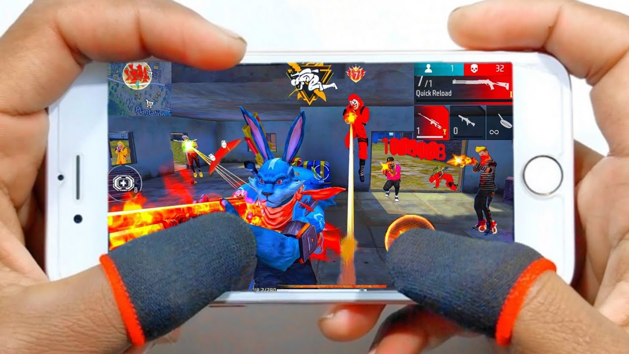 iphone 6s Free Fire Handcam gameplay + 2gb ram+MACRO+DPI 2026🔥