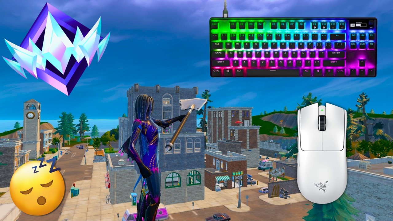 SteelSeries Apex Pro TKL ASMR 😴 Fortnite OG Ranked Reload 🏆 Satisfying Keyboard Fortnite 240 FPS 4K