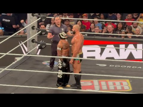 Rey Mysterio vs Rusev Full Match - WWE Raw 5/25/2026 background