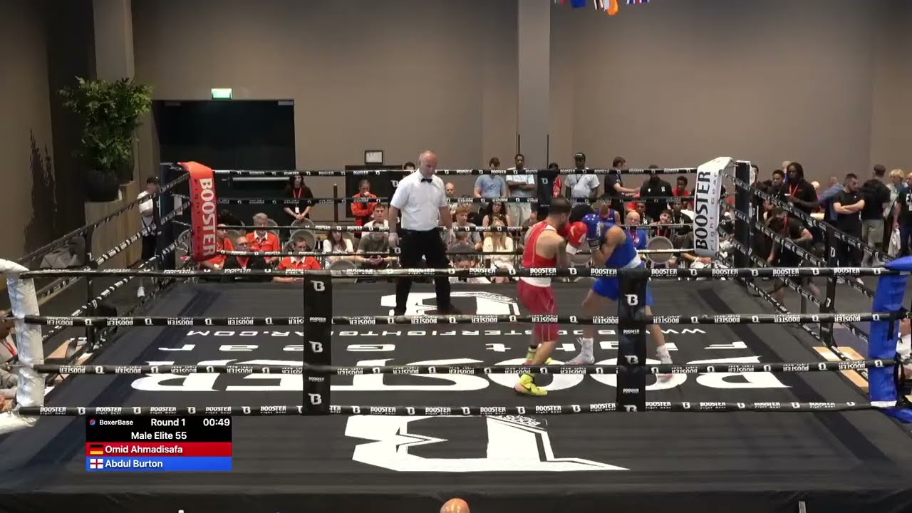Abdul Burton (ENG) vs. Omid Ahmadisafa (GER) Eindhoven Box Cup 2026 QF's (55kg) background