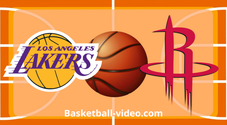 Los Angeles Lakers vs. Houston Rockets - Game 4 - Full Game Replay - NBA Playoffs - April 26, 2026 background