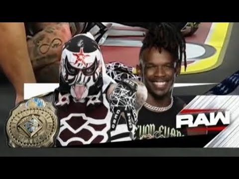 Penta vs Je'Von Evans | RAW May 25, 2026 (Part 1) background
