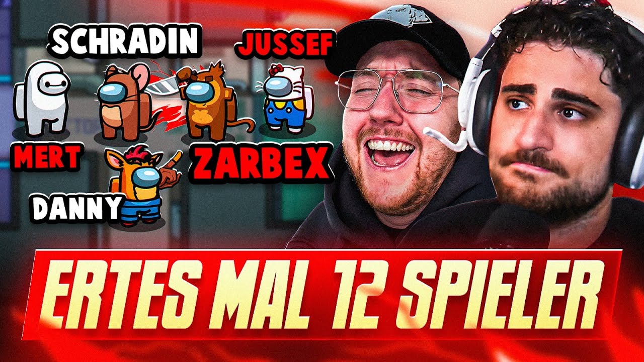 12 SPIELER & 3 IMPOSTER IN AMONG US ENDET IN CRASHOUT!💀