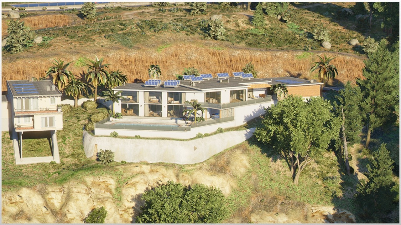 GTA V MLO Open Interior MANSION 24 by brofx (FIVEM) background