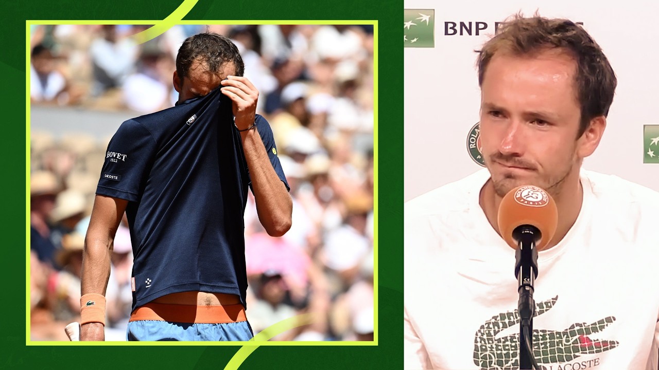 Daniil Medvedev on What Went Wrong in 1st Round Loss | Roland-Garros 2026