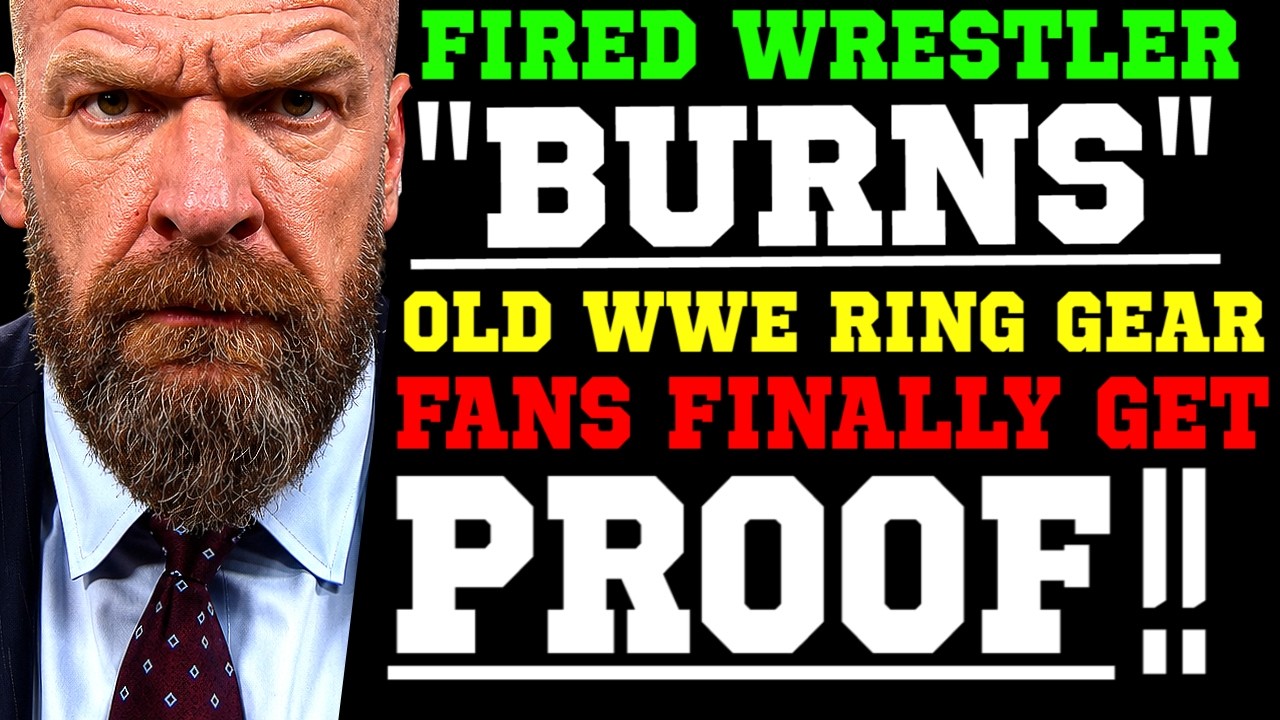 WWE News! Released WWE Star Burns Old Ring Gear! Fans Get Proof About AEW Segment! Wrestler Passed background