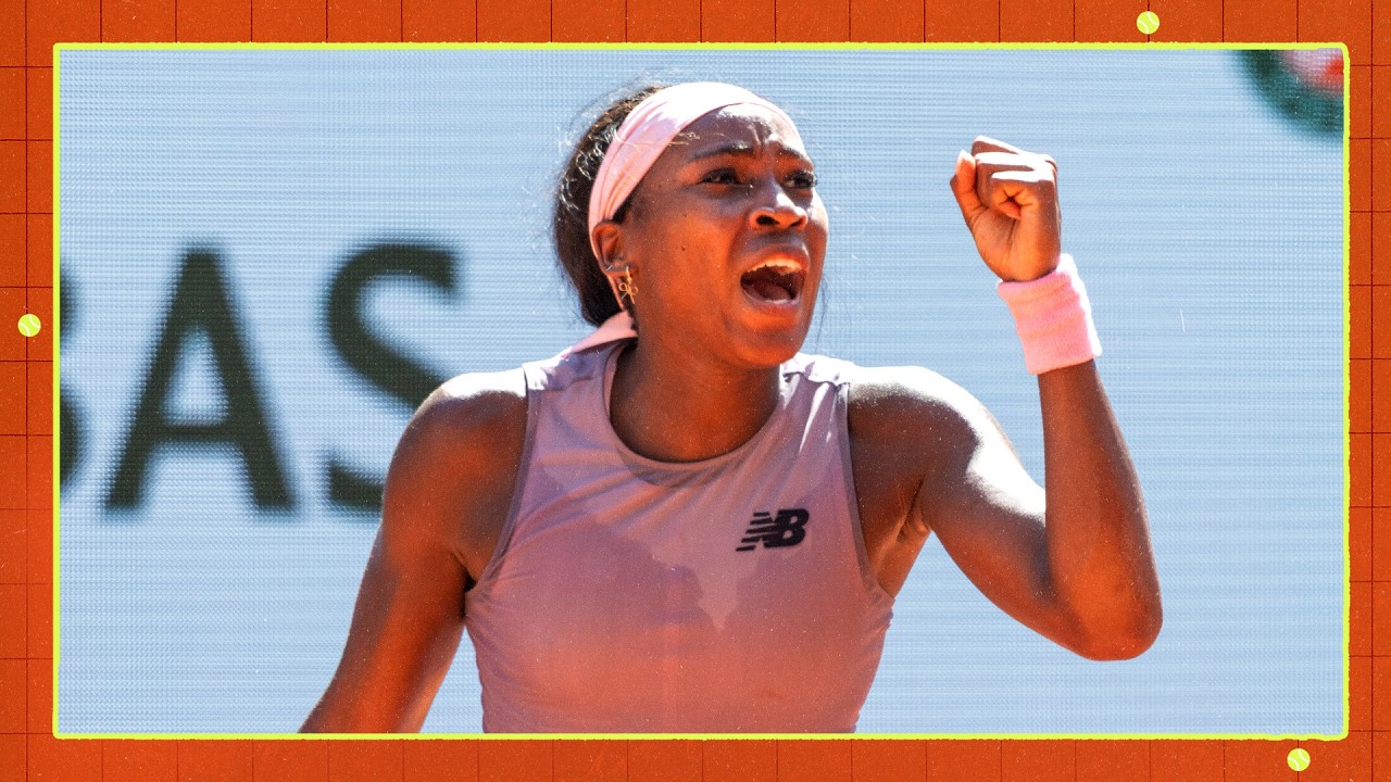 Coco Gauff's Dominant 6-0 Second Set vs. Taylor Townsend | Roland-Garros 2026