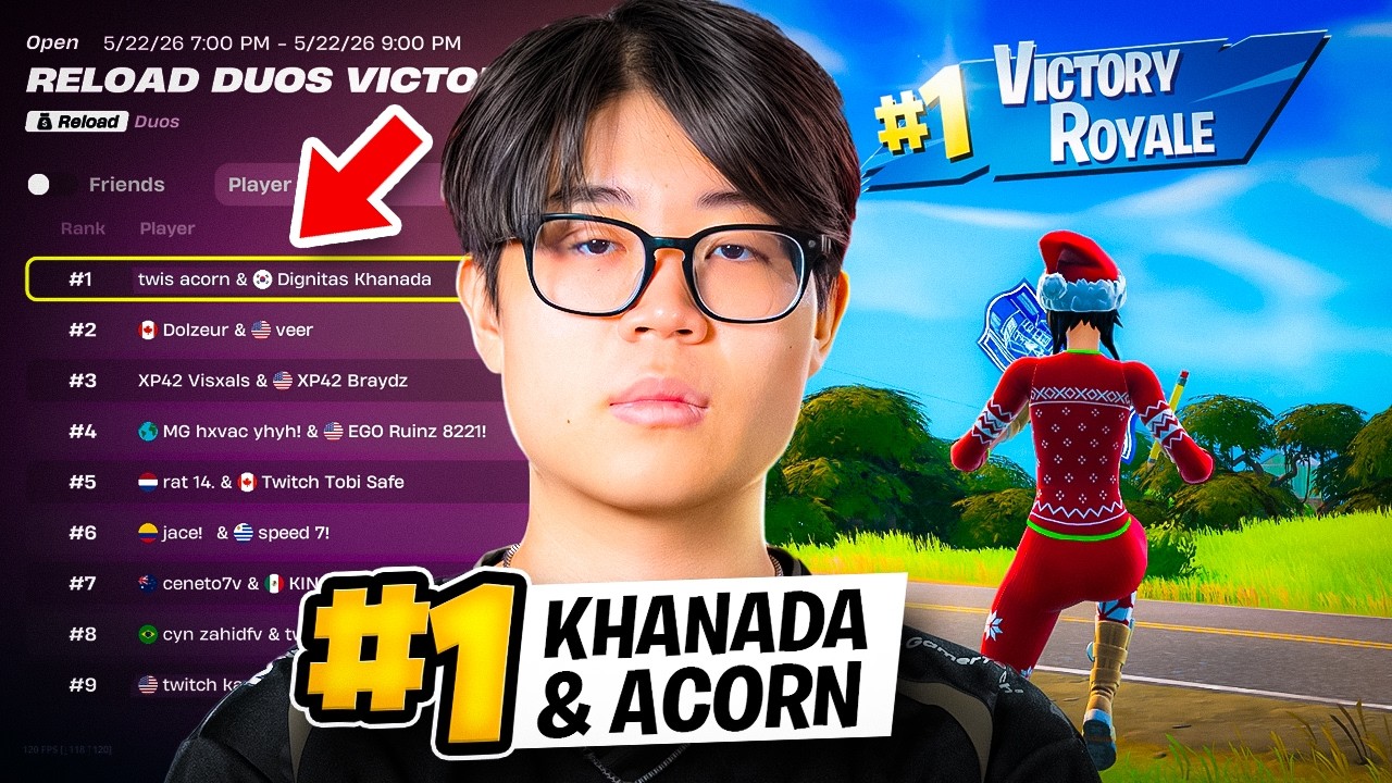 My BEST Fortnite Reload Cup I've Ever Played...