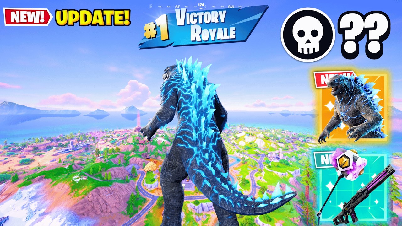 ALL MYTHIC AND EXOTIC GUNS IN FORTNITE (NEW! Fortnite Chapter 7 Season 2) background