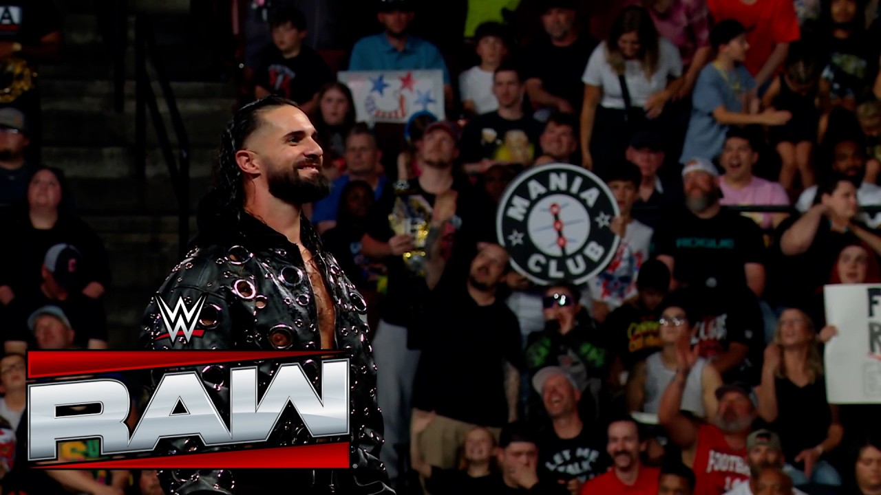 Seth Rollins Entrance: WWE Raw, May 25, 2026 background