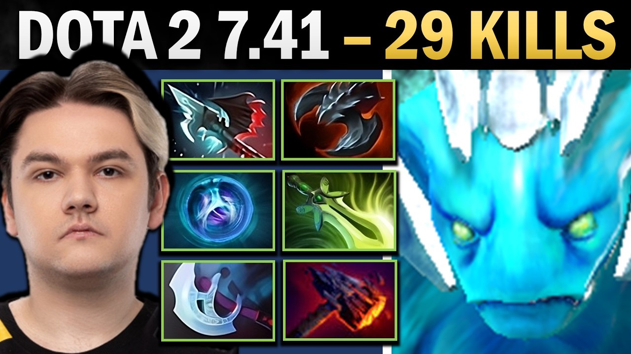 Morphling Dota 2 7.41 with 29 Kills and Pike - Dota Gameplay