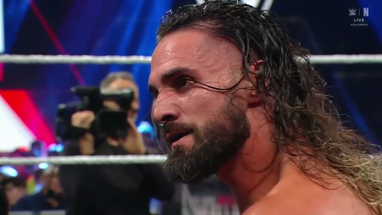 Seth Rollins Vs Montez Ford, Austin Theory Attacks Angelo Dawkins - WWE RAW 25/05/2026 background