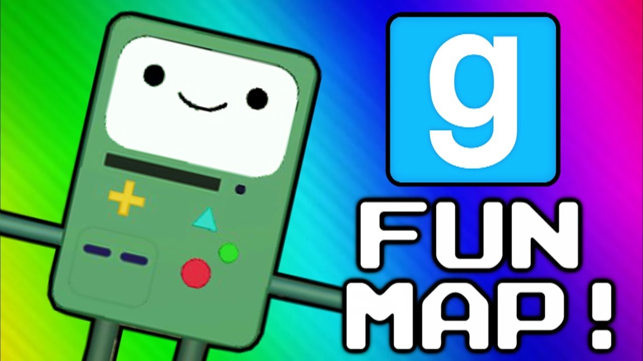 Gmod Adventure Map - 6 Challenges (Garry's Mod Sandbox Funny Moments)