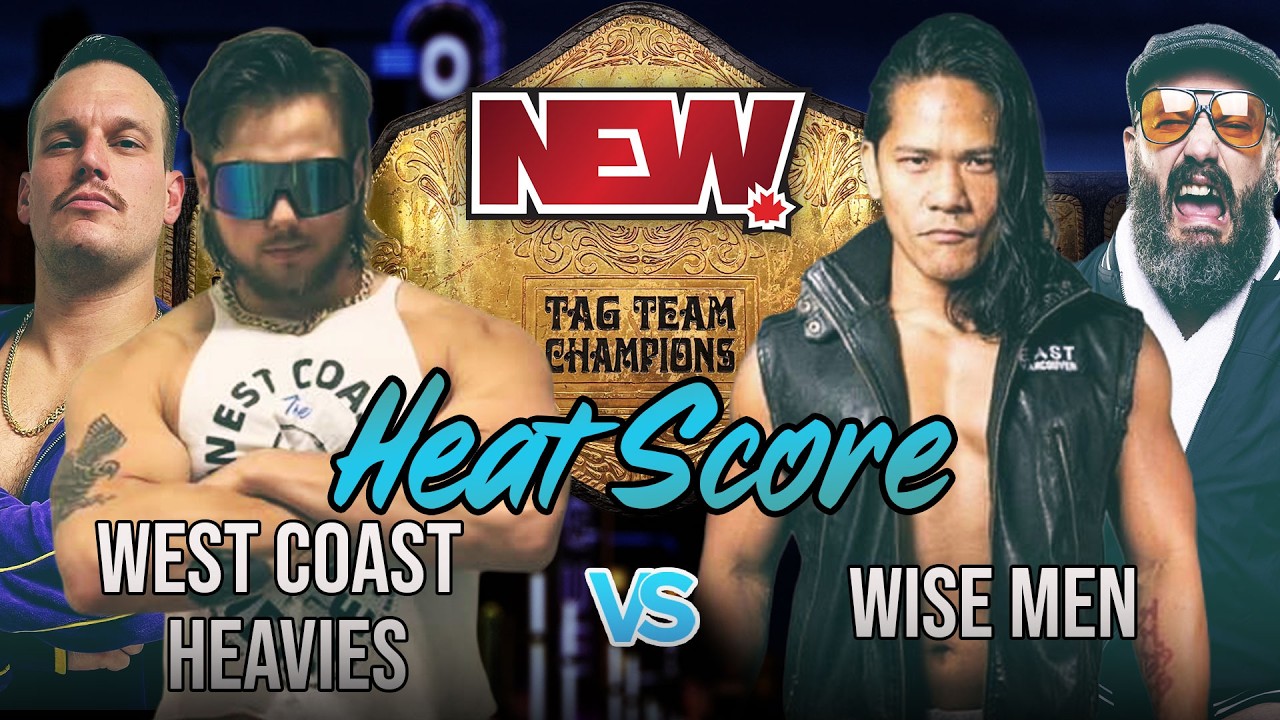 NEW Heat Score: Tag Team Championship - West Coast Heavies vs Wise Men background