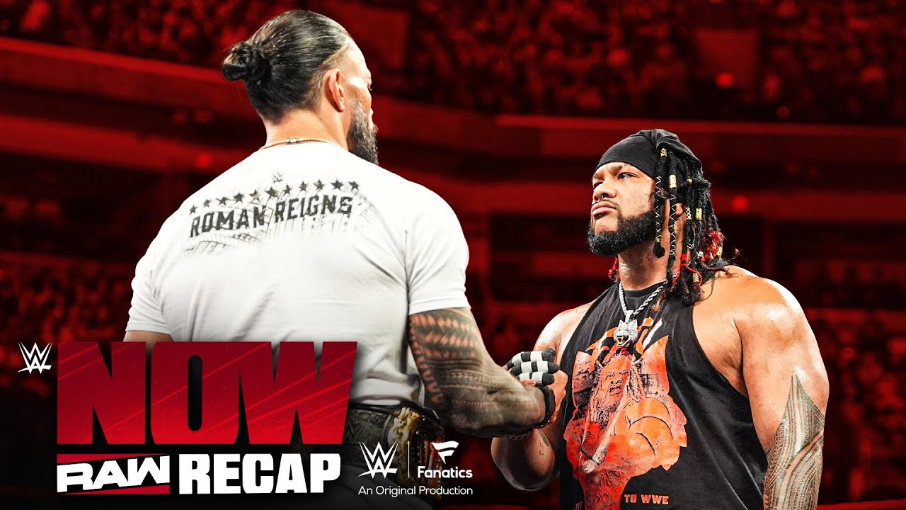 Roman Reigns and Jacob Fatu are SET for TRIBAL COMBAT! | Raw Recap: WWE Now background