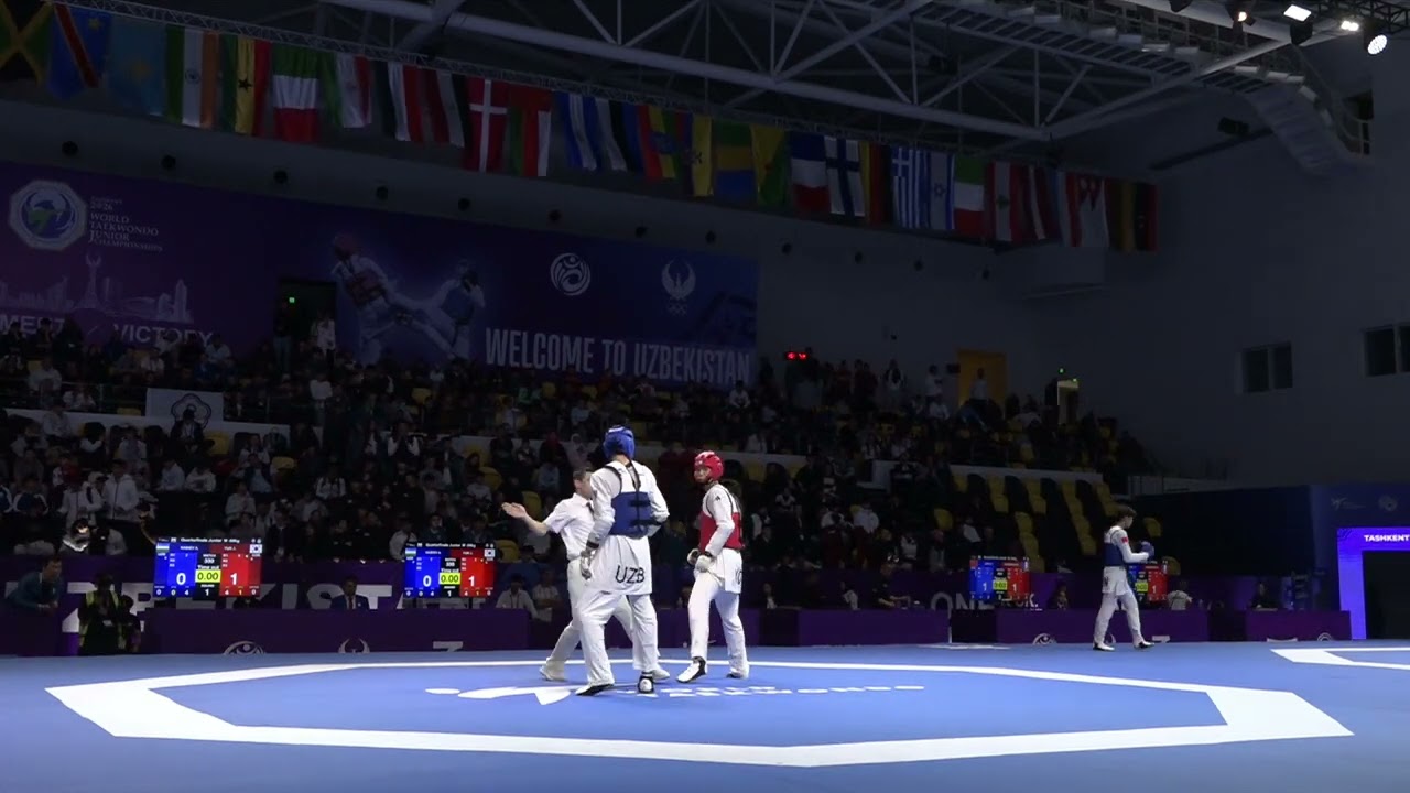 333 Quarterfinals M 68kg UZB NABIEV A KOR YUN J PGM