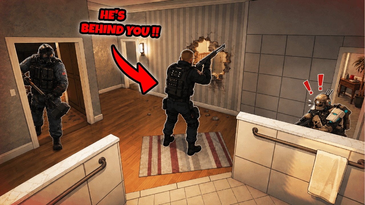 Rainbow Six Sledge Myers Funny Moments!