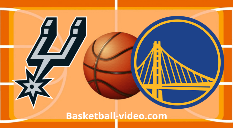 San Antonio Spurs vs Golden State Warriors Full Game Replay April 1, 2026 NBA background