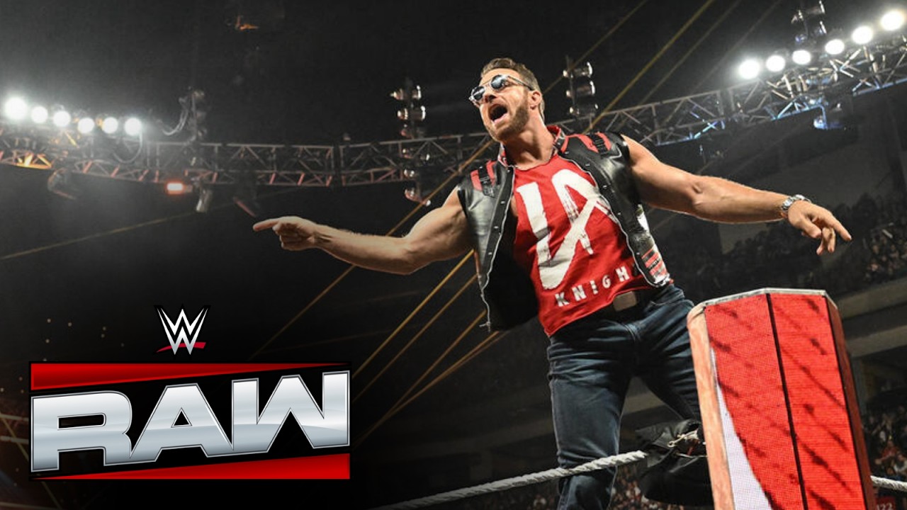LA Knight Entrance | WWE RAW | May 25, 2026 background