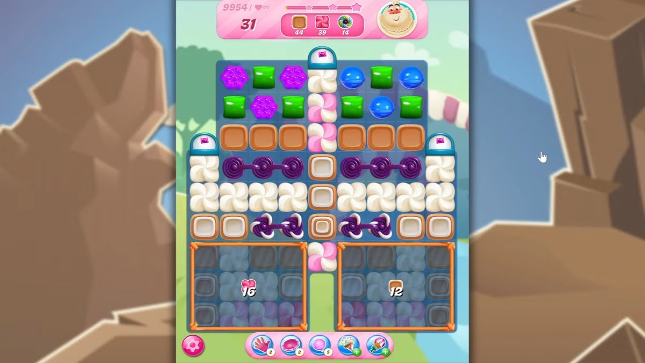 Candy Crush Saga LEVEL 9954 NO BOOSTERS (new version)🐟☑️
