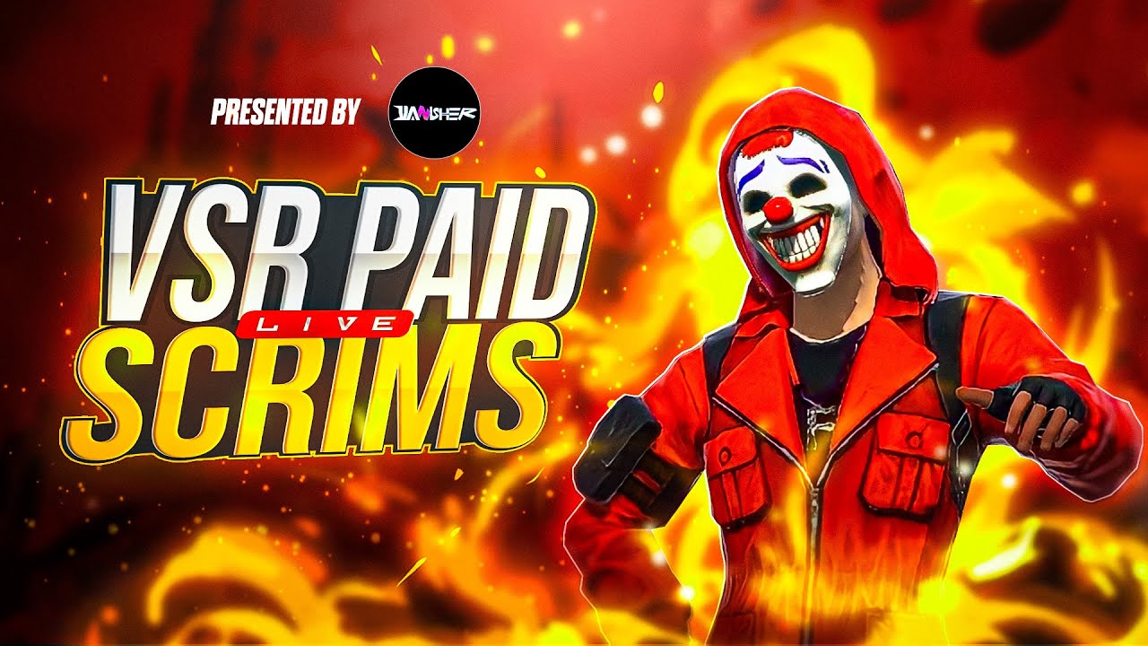 Free Fire Live Scrims - DAY 01 | VSR Live Scrims | Free Fire Tournament Live !