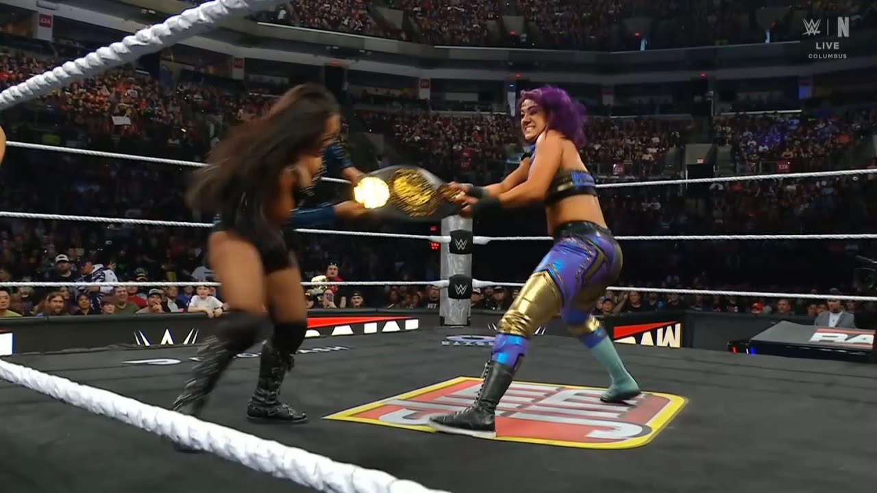 (2/2) Bayley & Lyra Valkyria vs The Judgment Day: Raw May 25 2026 background