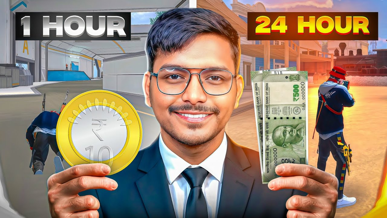 TURNING 10₹ TO 1000₹ IN 24 HOURS BY PLAYING SOLO TOURNAMENTS 😈🔥