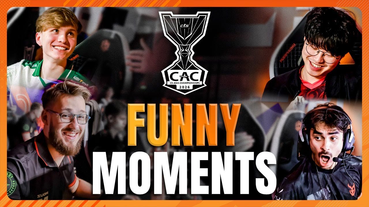 FUNNY MOMENTS of PGL CS Asia Championships 2026 | CS2