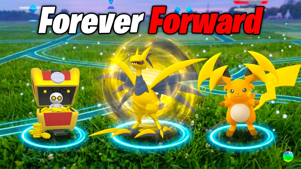NEW FOREVER FORWARD SEASON IN POKEMON GO! New Mega Evolutions, Chest Form Gimmighoul & More!