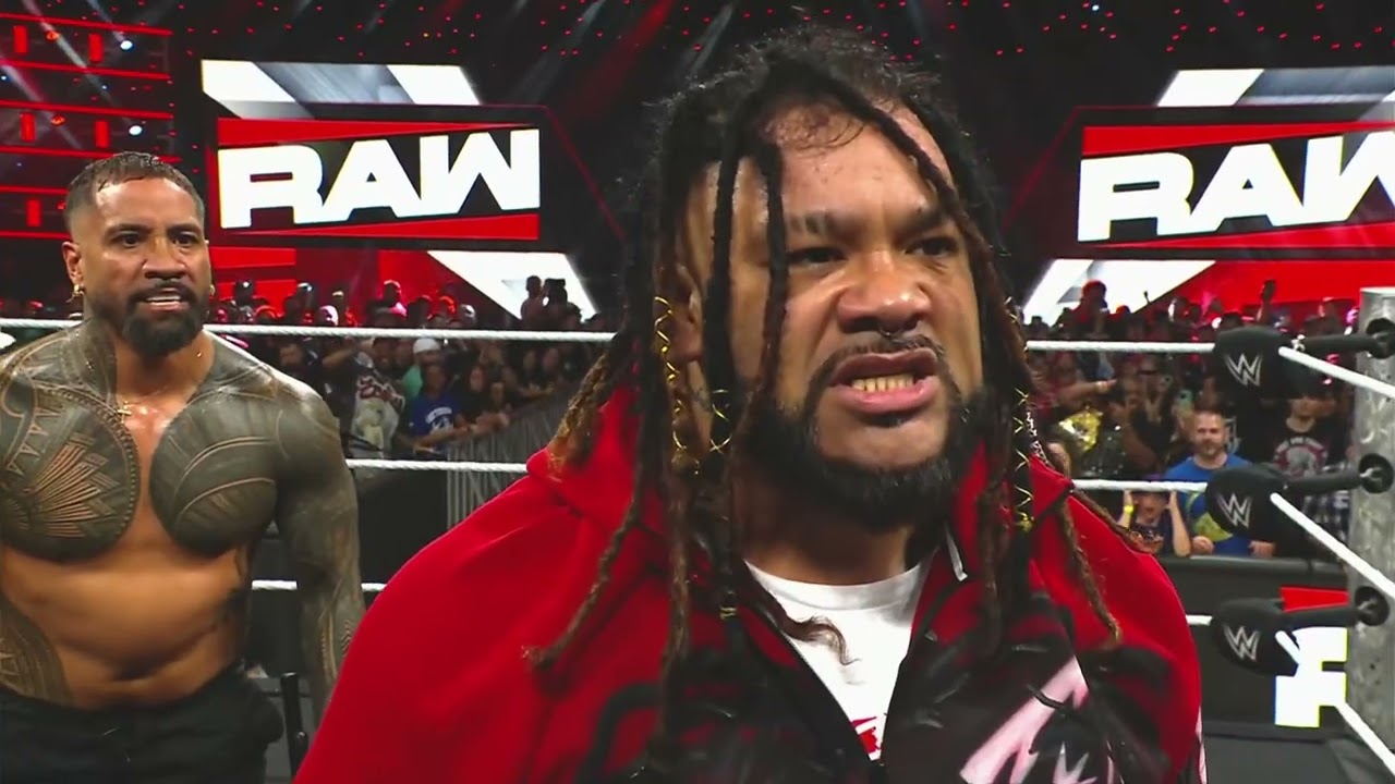 Roman Reigns vs Jacob Fatu Tribal Rivalry Recap Recent Bloodline Conflict | RAW May 25, 2026 background