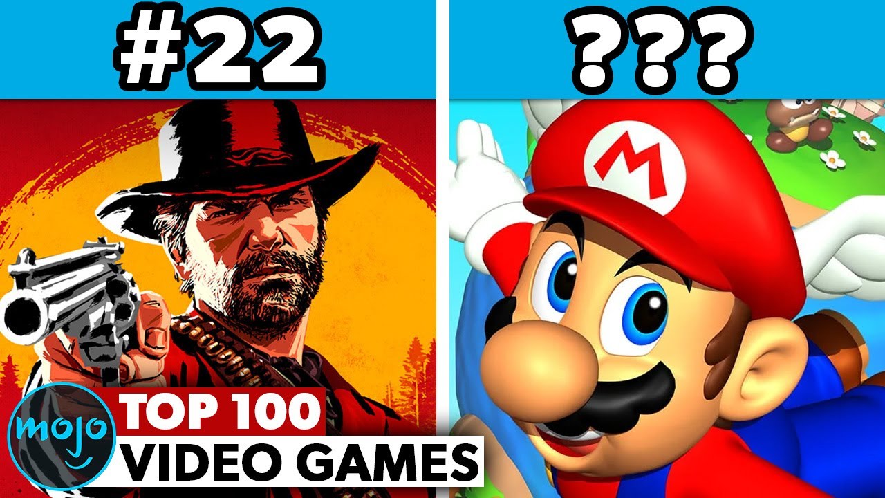 Top 100 Best Video Games of All Time background