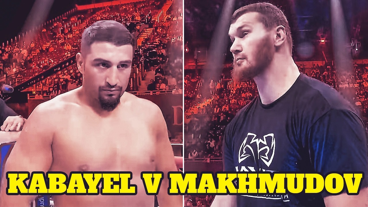 🔥 Agit Kabayel (Germany) vs Arslanbek Makhmudov (Canada) | Full Fight Highlights, Knockout, HD background