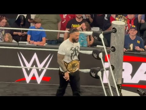 What Happens With Roman Reigns After WWE Raw 5/25/2026 Goes Off Air! background
