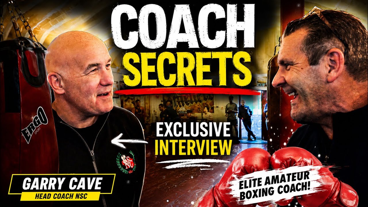Elite amateur boxing head coach - Garry Cave- NSC background