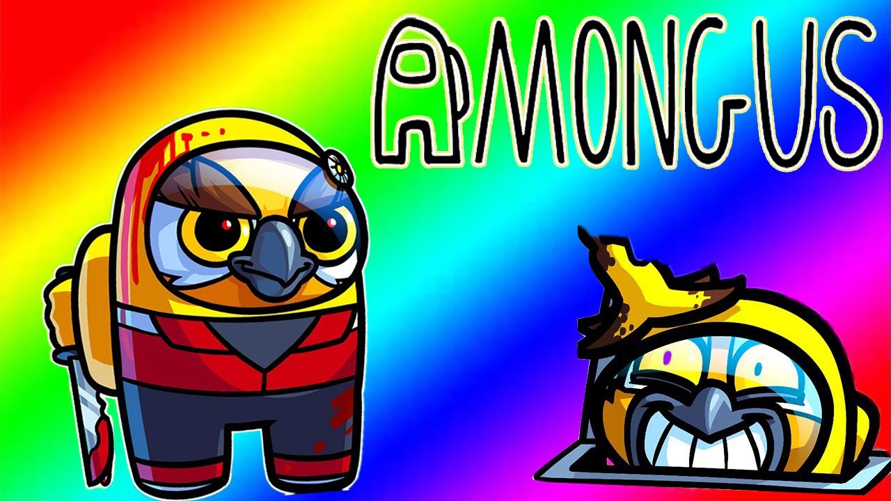 Among Us Funny Moments: Vanoss Fakes It Big background