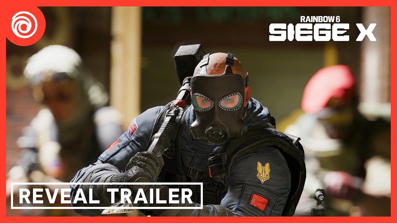 Rainbow Six Siege X Reveal Gameplay Trailer background