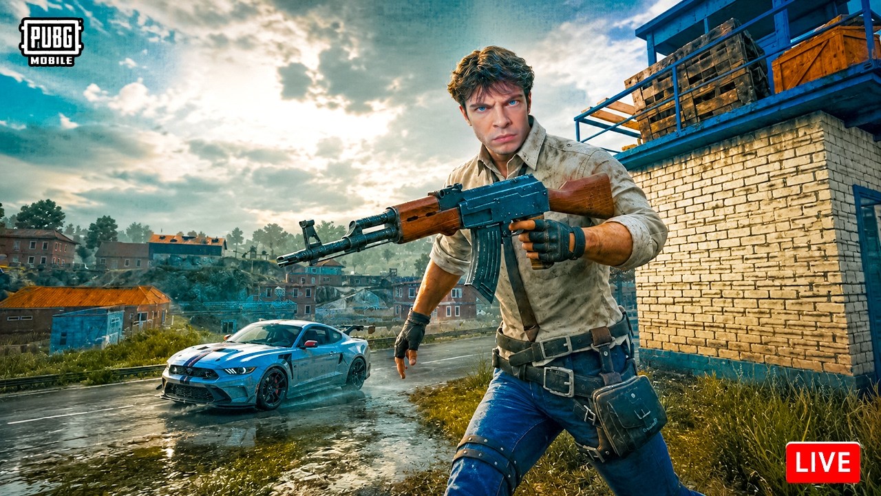 BRONZE TO CONQUEROR in PUBG MOBILE DAY 8 background
