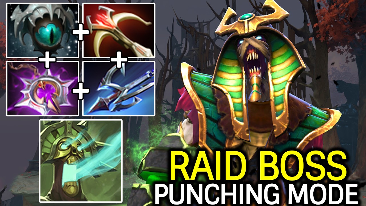 Undying Raid Boss โ Stealing STR And Punching Mode Dota 2