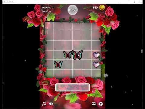Made With Unity 3D | Zen Block Match 3 | Relaxing Puzzle Game background