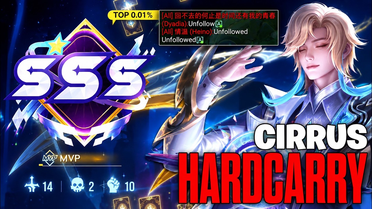 I Met a Fan… Then They Unfollowed Because of This CRAZY Cirrus 😂 | Top 1 Global Cirrus Build | HoK