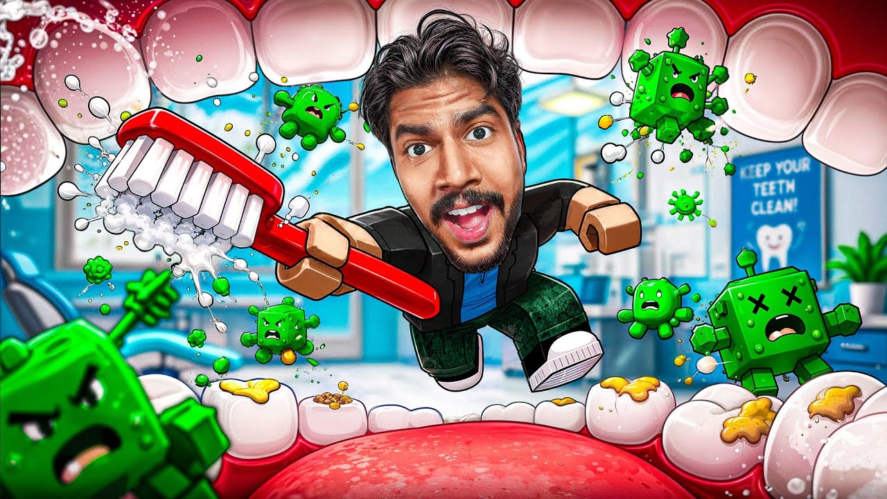 Roblox But I Have to Brush My Teeth to Survive π±!!