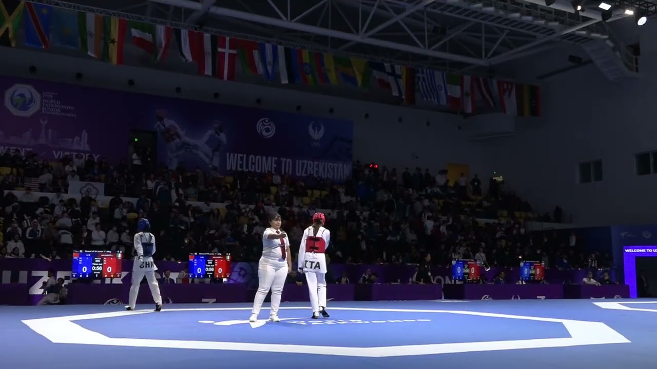 328 Round of 16 F 49kg CHN LI M ITA MALOBERTI L PGM