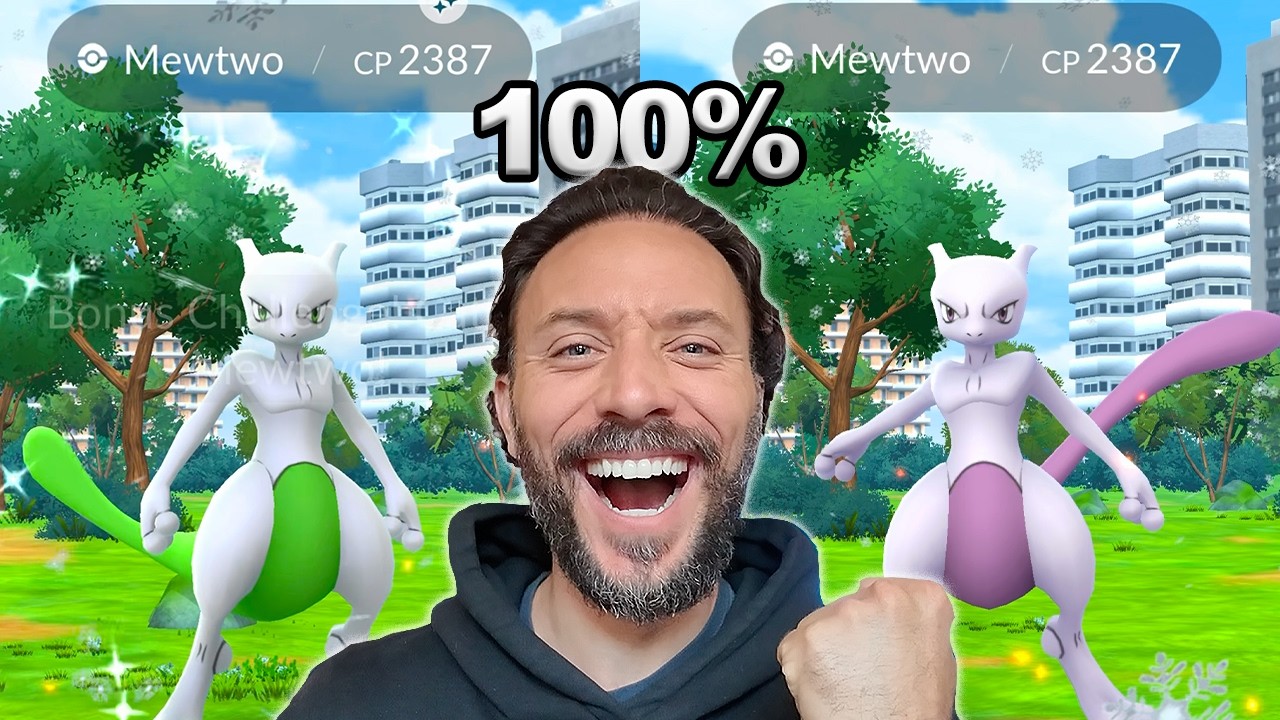 I Already Won GO Fest Tokyo… SHUNDO Mewtwo and 100% Background Mewtwo!