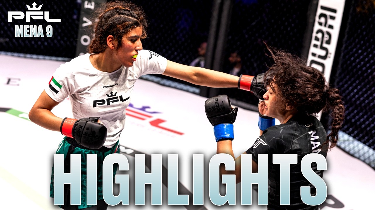 The 2026 Tournament KICKS OFF!! | PFL MENA 9 Highlights | PFL MMA background