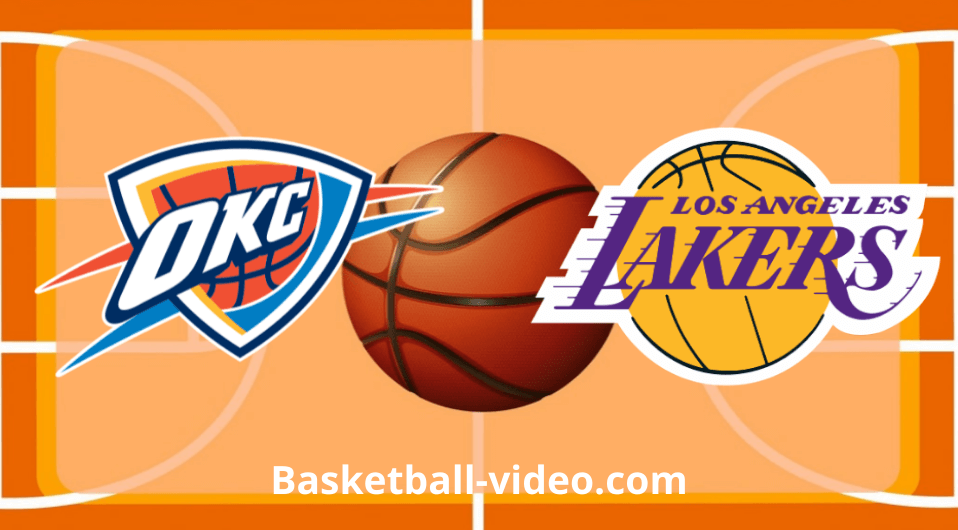 Oklahoma City Thunder vs. Los Angeles Lakers Full Game Replay April 7, 2026 NBA