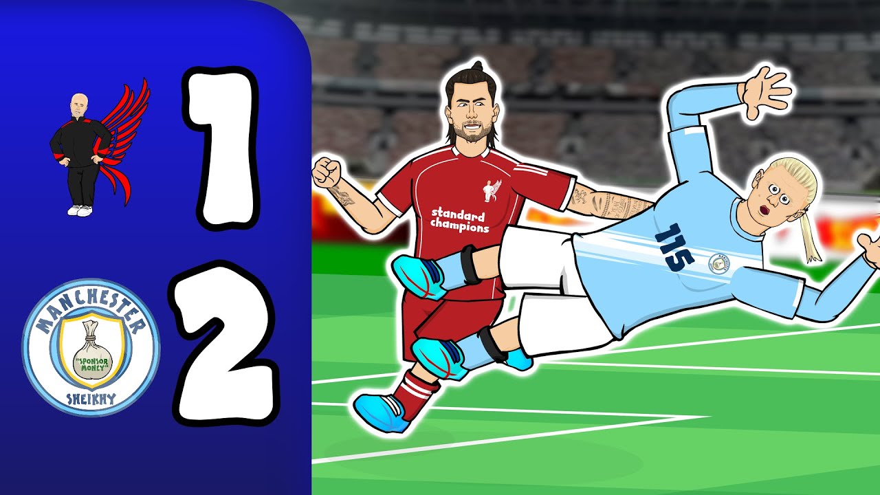 SZOBOSZLAI fouls HAALAND💥 Liverpool 1-2 Manchester City - the REAL highlights! background