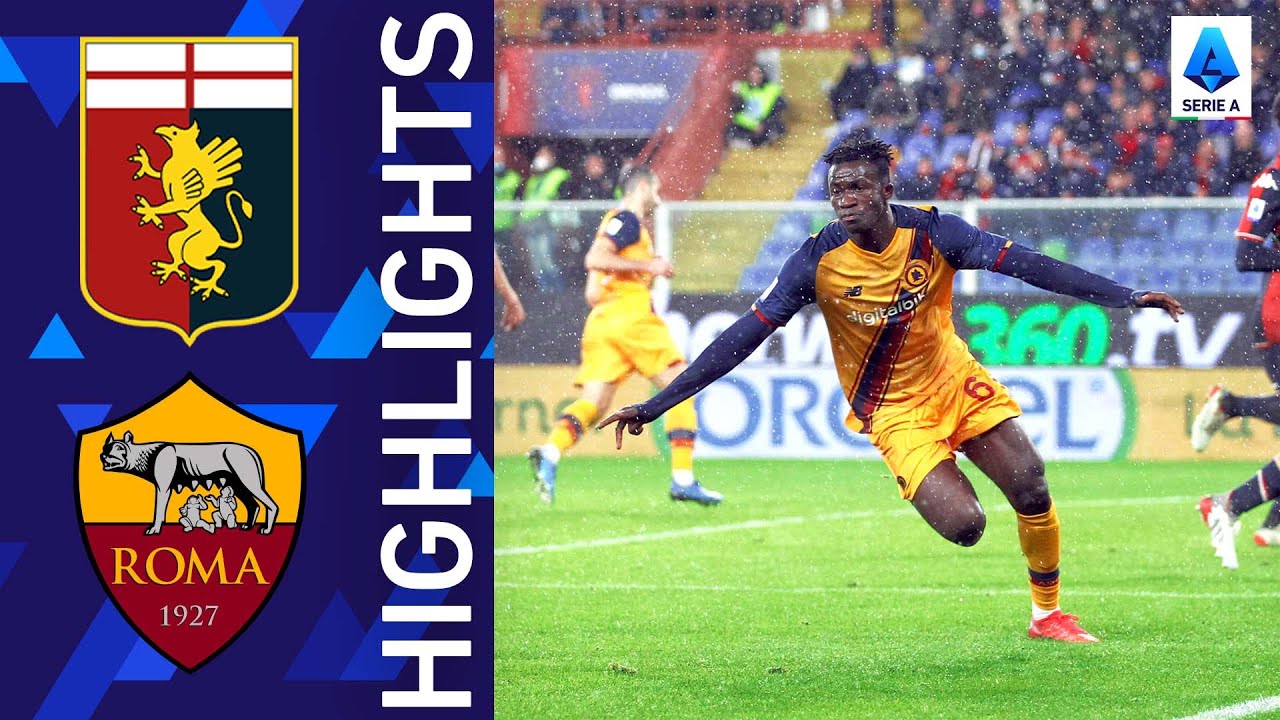 Genoa 0-2 Roma | Wonderkid Afenaa-Gyan wins it for Roma! | Serie A 2021/22 background